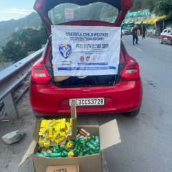 Food Distribution at Devprayag
